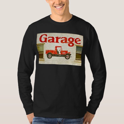 オールドガレージ Tシャツ (正面)