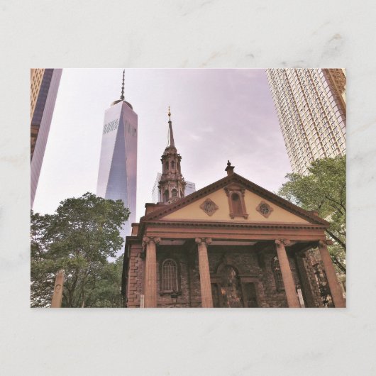 オールドガード。歴史的なセントポール礼拝堂。 ポストカード (正面)