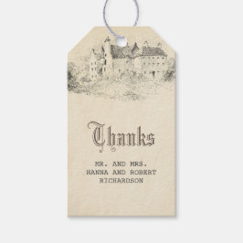 オールドキャッスルフェアリー結婚ターレヴィンテージ ギフトタグ