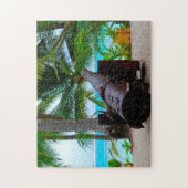 オールドキャノンマリアナ諸島。 ジグソーパズル (縦)