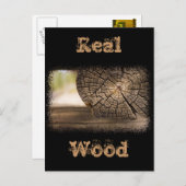 オールドキャビンウッド質感 ポストカード (正面/裏面)