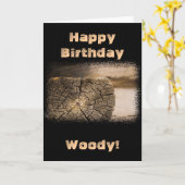 オールドキャビン質感 カード (黄色い花)