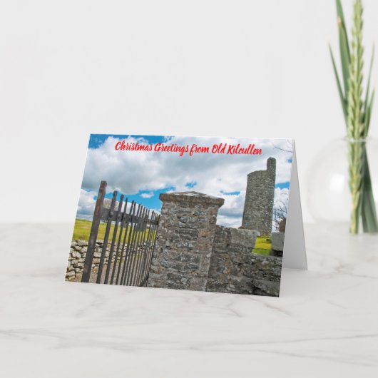 オールドキルカレン クリスマス カード (正面)