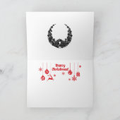 オールドキルカレン クリスマス カード (内部)