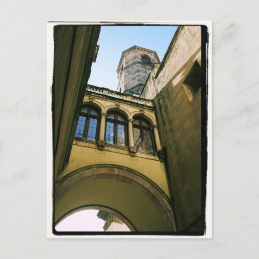 オールドクォーターバルセロナポストカード ポストカード (正面)