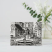 オールドクォーターフランスのパティオ ポストカード (スタンド正面)