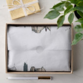 オールドクラシックキャデラックコンバーチブルカーデコパージュ 薄葉紙 (ギフト)