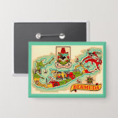 オールドクラシックバミューダの地図 缶バッジ (正面/裏面)