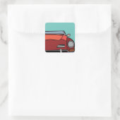 オールドクラシックヴィンテージカー スクエアシール (バッグ)