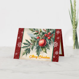 オールドクリスマスビューティフルフェスティバルコレクション カード