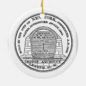 オールドクロトンアクイダクトホリデイオーナメント セラミックオーナメント (裏面)