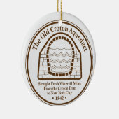 オールドクロトンアクイダクトホリデイオーナメント セラミックオーナメント (右)