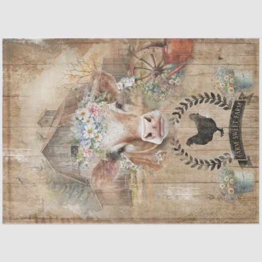 オールドグランギーヴィンテージ新聞グリーンティッシュペーパー 薄葉紙 (正面)