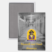 オールドグランベリー高校の廊下の磁石 マグネット (正面/裏面)