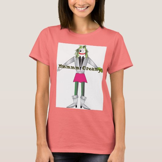 オールドグレッグ、mmmmクリーミー!! tシャツ (正面)