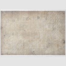 オールドグレンジーヴィンテージイエロー新聞ティッシュペーパー