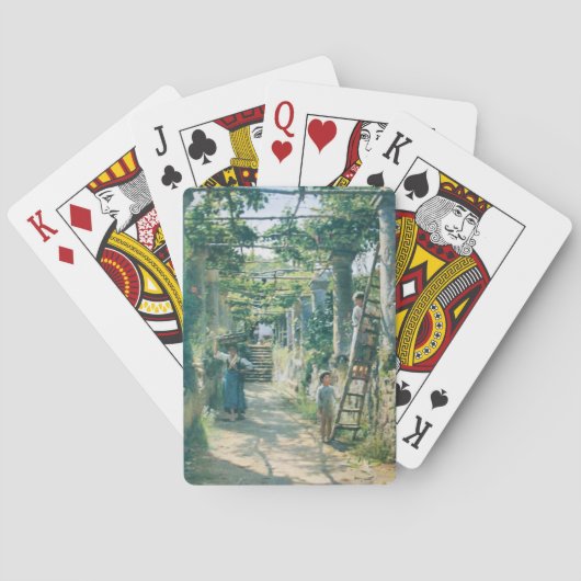 オールドグレープヴィンヤードハーベストカントリー素朴サイド(OLD GRAPE VINEYARD H トランプ (裏面)