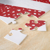 オールドグローリーアメリカン国旗のジグソーパズル ジグソーパズル (側面)