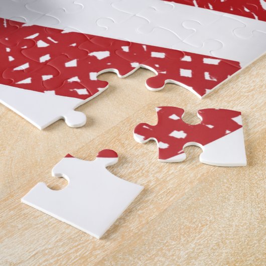 オールドグローリーアメリカン国旗のジグソーパズル ジグソーパズル (側面)