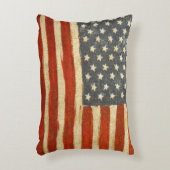 オールドグローリーアメリカ国旗 アクセントクッション (正面(垂直))