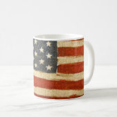 オールドグローリーアメリカ国旗 コーヒーマグカップ (正面右)