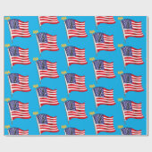 オールドグローリーラッピング紙 ラッピングペーパー (フラット)