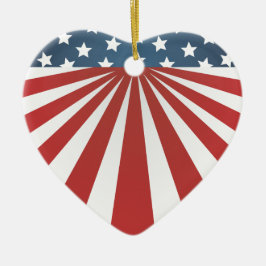 オールドグローリー セラミックオーナメント