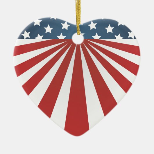 オールドグローリー セラミックオーナメント (正面)