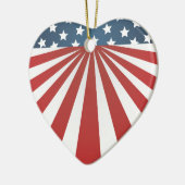 オールドグローリー セラミックオーナメント (左)