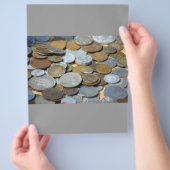 オールドコイン1299オールドコイン銅銀金属ブロンズ チラシ (手)