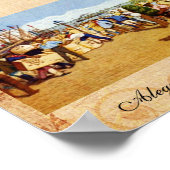 オールドコスタリカ絵画ズ ポスター (角)