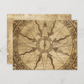 オールドコンパスバラ 案内状 (正面/裏面)