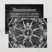 オールドコンパスバラ 案内状 (正面/裏面)