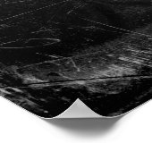 オールドコンパスバラ(B&W) ポスター (角)