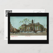 オールドコートハウス,ニューアーク, NJ c1910ヴィンテージ ポストカード (正面/裏面)