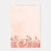 オールドコーファッションドラルバラパーソナライズされた ポストイット (正面)