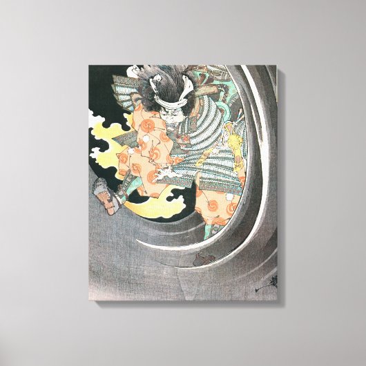オールドサムライ絵画ズ キャンバスプリント (正面)