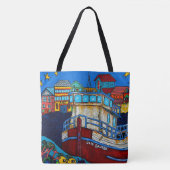 オールドサルティービーチバッグ トートバッグ (正面)