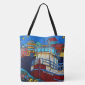 オールドサルティービーチバッグ トートバッグ (裏面)