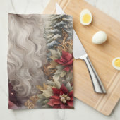 オールドサンタクロース キッチンタオル (四つ折り)