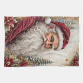 オールドサンタクロース キッチンタオル (横)