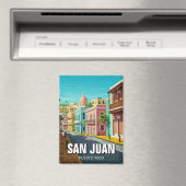 オールドサンファンプエルトリコトラベル マグネット (インサイチュ (食洗機))