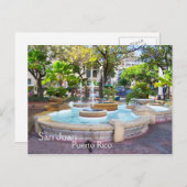 オールドサンファンプエルトリコポストカード ポストカード (正面/裏面)