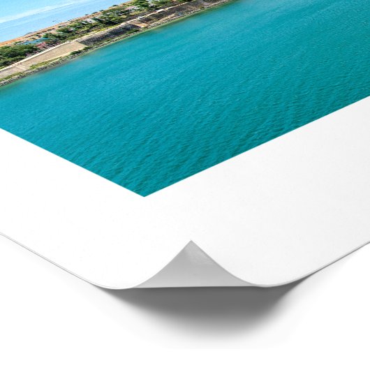 オールドサンファンプエルトリコ写真プリント/ ポスター (角)