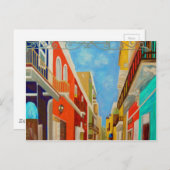 オールドサンフアンファインアート絵画ズ ポストカード (正面/裏面)