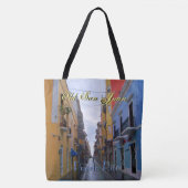 オールドサンフアンプエルトリコハカラフルウス トートバッグ (正面)