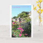 オールドサンフアン引用文カード カード (黄色い花)