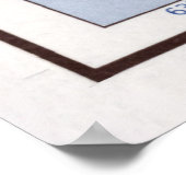 オールドサンマルティン、アンギラ&セントバーツ島の地図 ポスター (角)