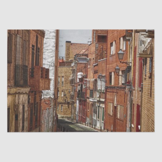 オールドシティデコパージュ15x20 薄葉紙 (正面)