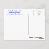 オールドシティホール ポストカード (裏面)